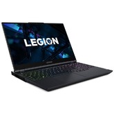 Ноутбук Lenovo Legion 5 15ITH6H 1920x1080, Intel Core i5 11400H 2.7 ГГц, RAM 16 ГБ, SSD 512 ГБ, NVIDIA GeForce RTX 3060, без ОС, 82JH000PRK, фантомный синий