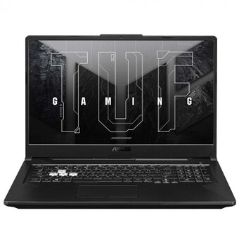 Ноутбук ASUS TUF Gaming F17 FX706HCB-HX111T (1920x1080, Intel Core i5 2.7 ГГц, RAM 8 ГБ, SSD 512 ГБ, GeForce RTX 3050, Win10 Home), 90NR0733-M02440, Eclipse Gray