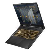 Ноутбук ASUS TUF Gaming F15 FX506HC-HN004 1920x1080, Intel Core i5 11400H 2.7 ГГц, RAM 16 ГБ, SSD 512 ГБ, NVIDIA GeForce RTX 3050, без ОС, 90NR0724-M00LS0, черный