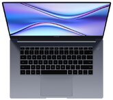 Ноутбук HONOR MagicBook X 15BBR-WAH9 (1920x1080, Intel Core i5 1.6 ГГц, RAM 8 ГБ, SSD 512 ГБ, Win10 Home), 53011VNJ, серый