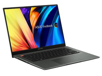 Ноутбук Asus VivoBook S 14X OLED S5402ZA (Intel Core i7 12700H 3500MHz/14.5"/2880x1800/16GB/512GB SSD/Intel Iris Xe Graphics/Windows 11 Home) Black